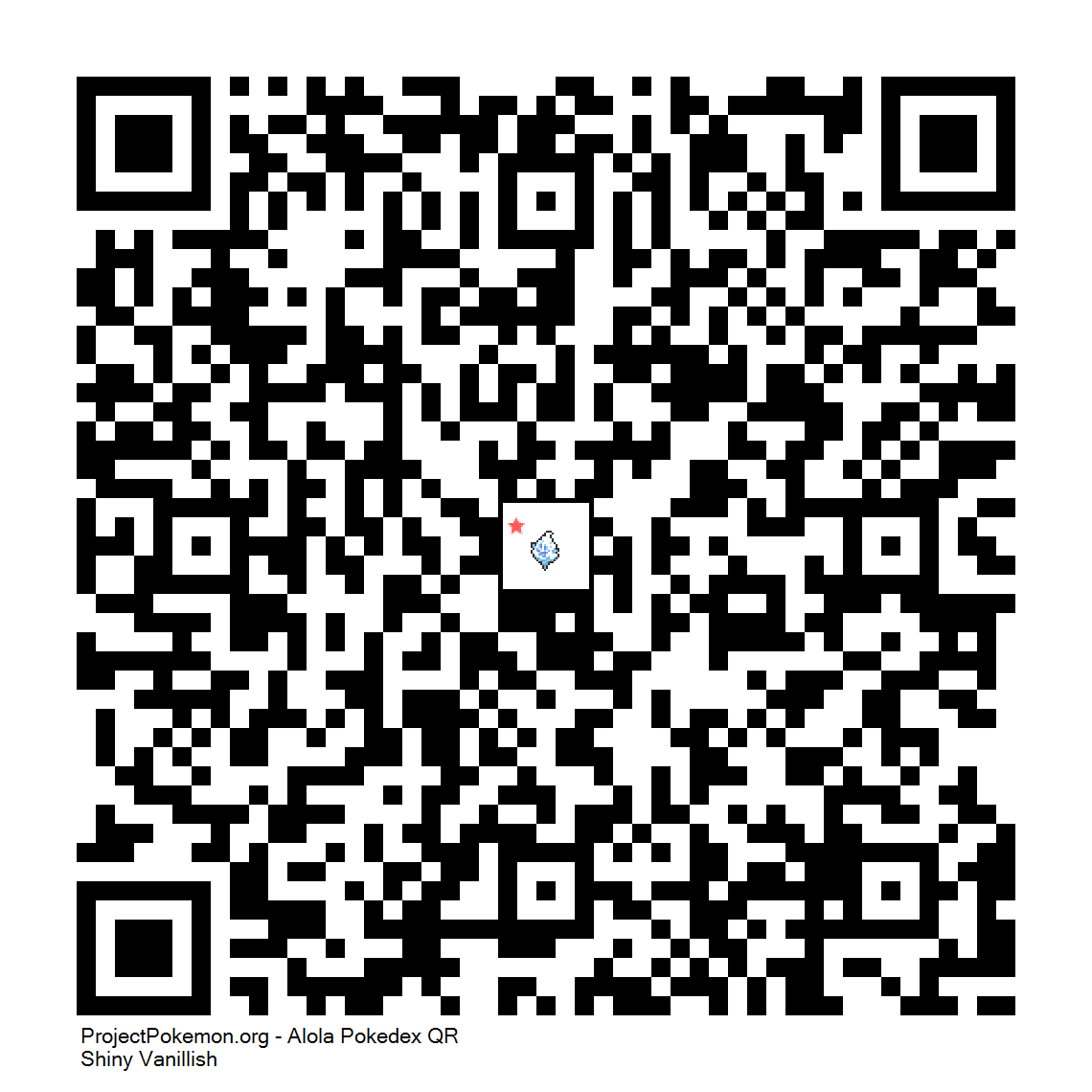 Cdigo QR de Vanillish variocolor